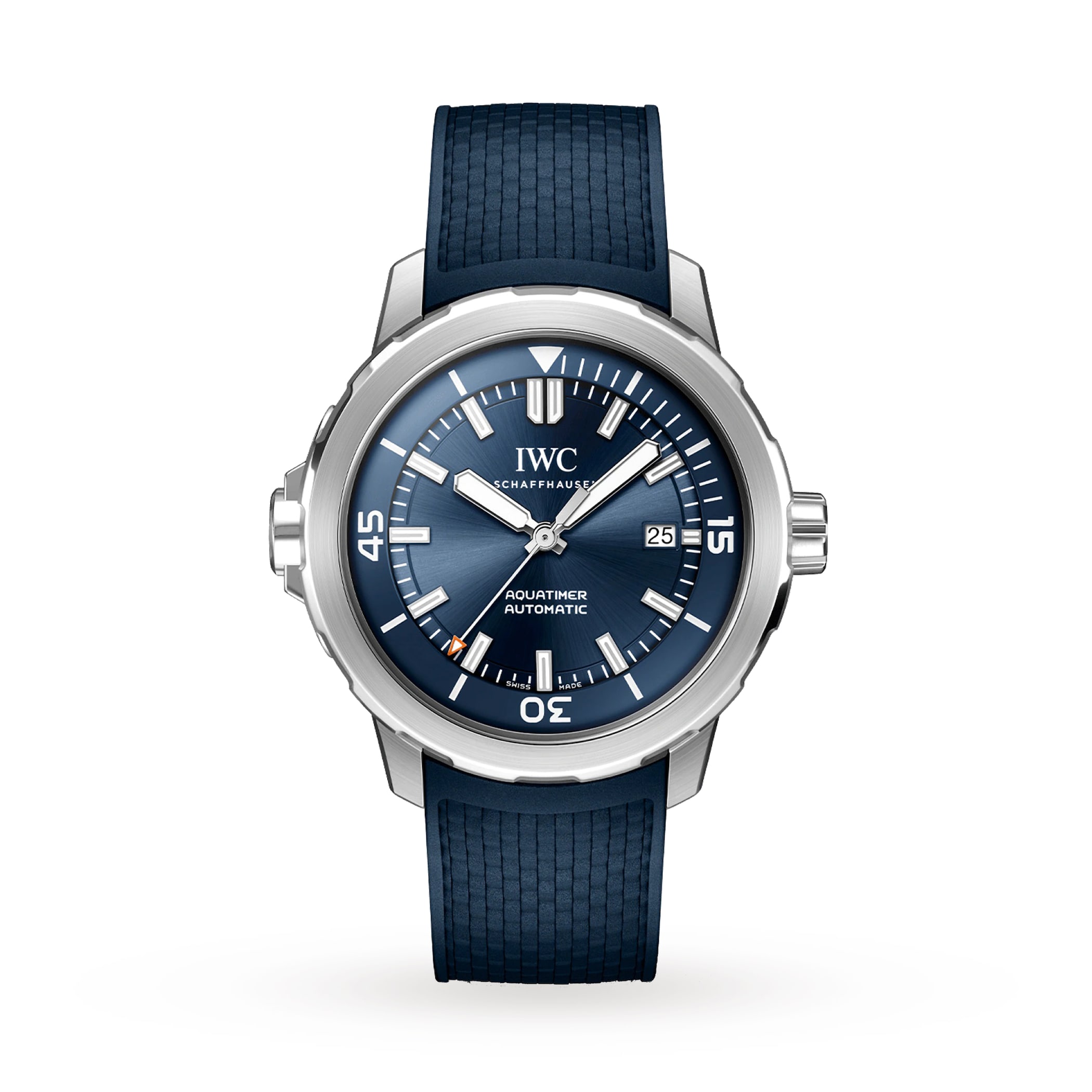 IWC Aquatimer Automatic 42mm Mens Watch Blue IWC Aquatimer Automatic 42mm Mens Watch Blue