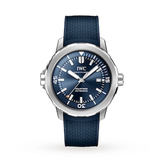 IWC Aquatimer Automatic 42mm Mens Watch Blue IWC Aquatimer Automatic 42mm Mens Watch Blue