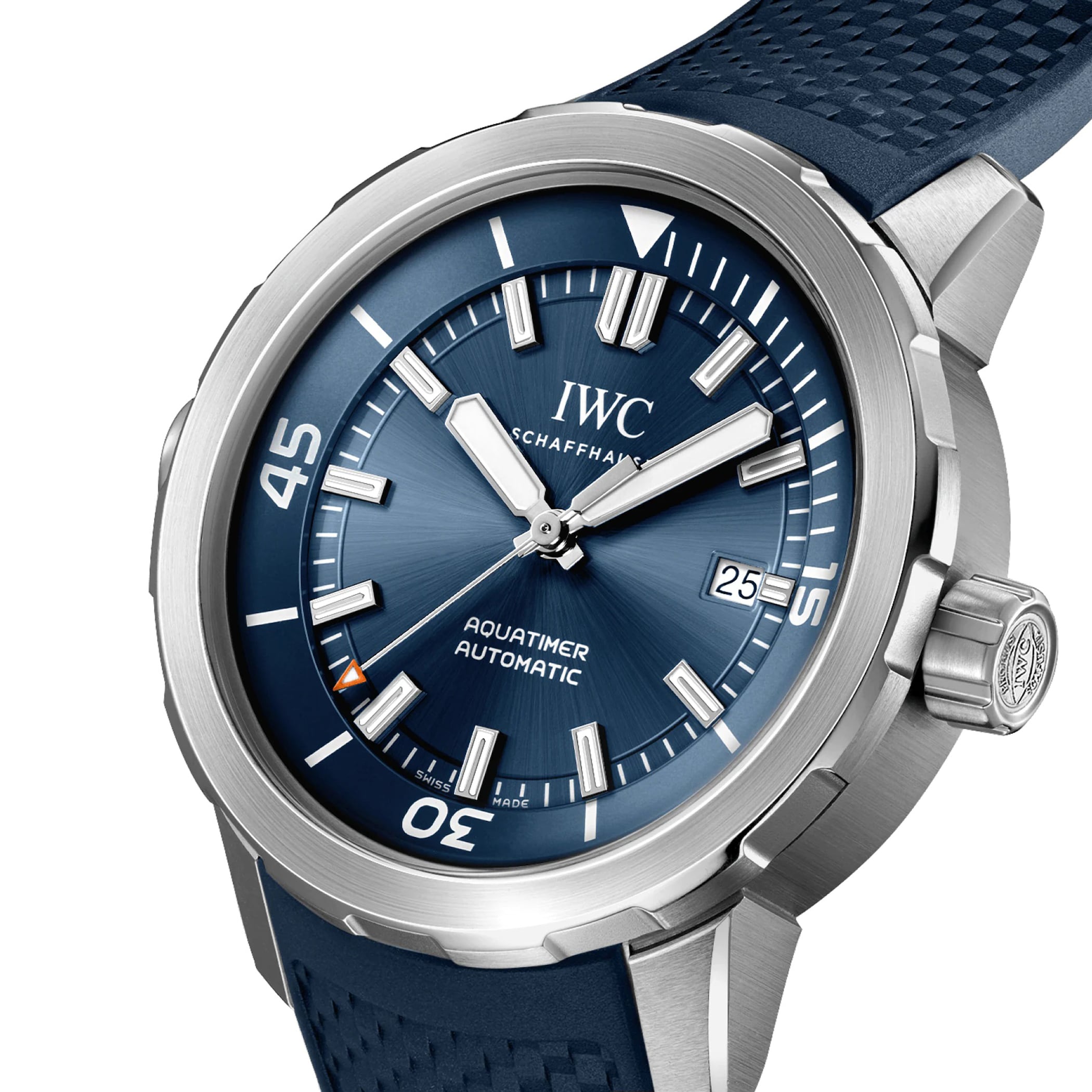 IWC Aquatimer Automatic 42mm Mens Watch Blue IWC Aquatimer Automatic 42mm Mens Watch Blue