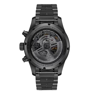IWC Pilot Performance Chronograph 41mm Mercedes AMG Petronas Formula One Team Mens Watch Black