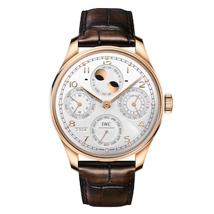 IWC Portugieser Perpetual Calendar 44 Silver Moon