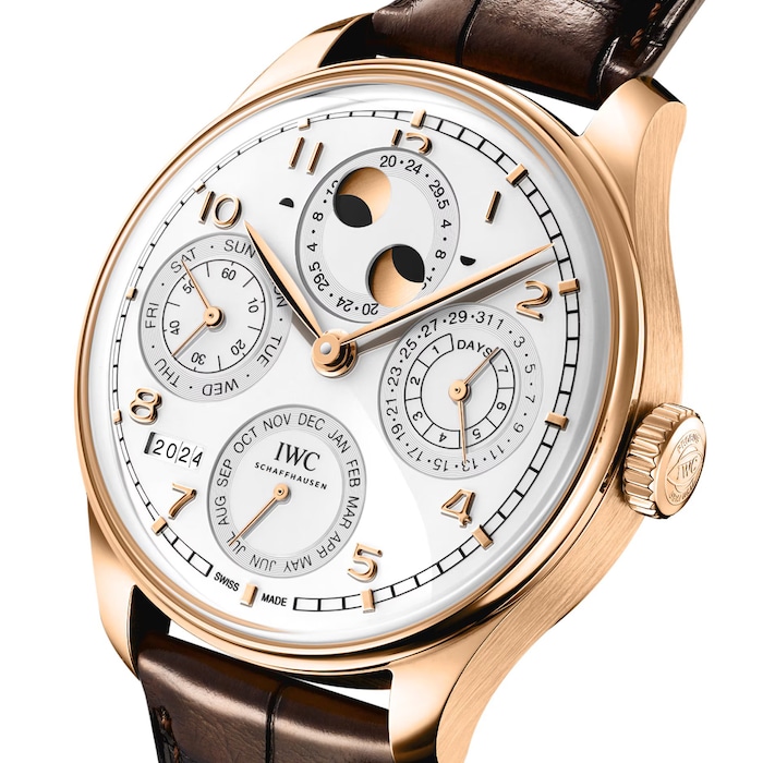 IWC Portugieser Perpetual Calendar 44 Silver Moon