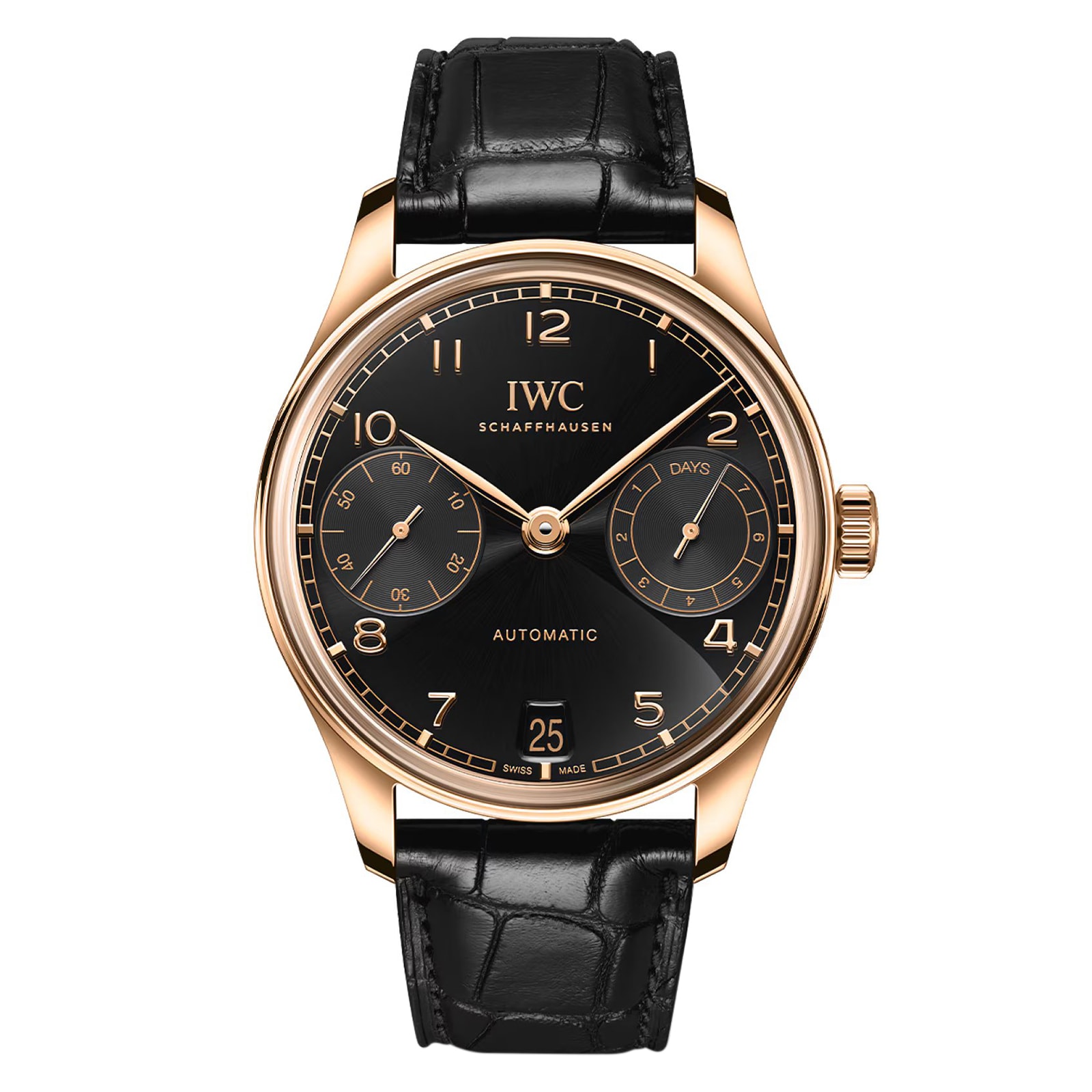 Mens IWC Watches Stainless Steel Rose Gold IWC Schaffhausen Watches for Sale Watches Of Switzerland US