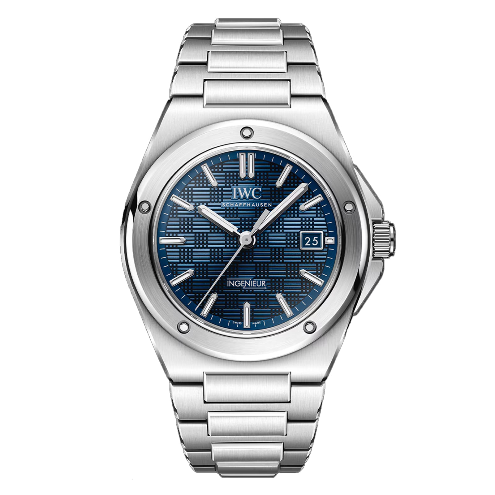 IWC Ingenieur Automatic 40mm Mens Watch Blue IWC Ingenieur Automatic 40mm Mens Watch Blue
