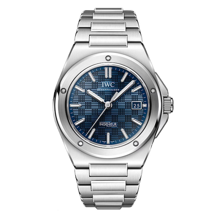 IWC Ingenieur Automatic 40mm Mens Watch Blue