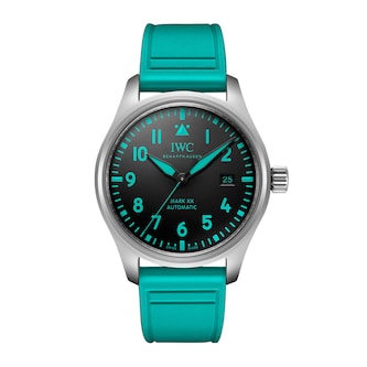 IWC Pilot Watch Mark XX Mercedes - AMG PETRONAS Formula One™ Team 40mm Mens Watch Black IWC Pilot Watch Mark XX Mercedes - AMG PETRONAS Formula One™ Team 40mm Mens Watch Black