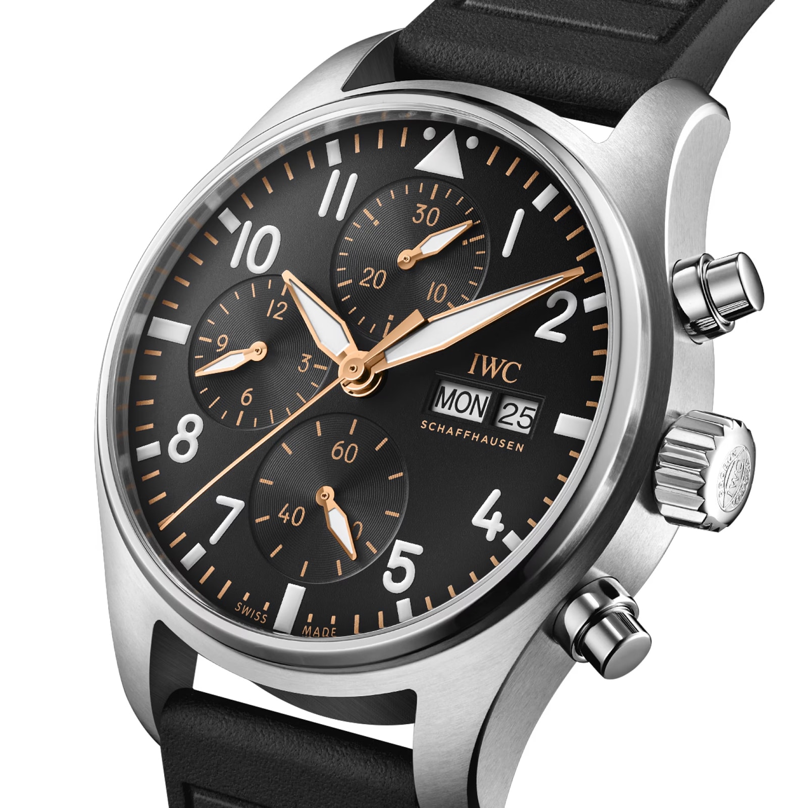 IWC Pilot's Chronograph 41mm APXGP Mens Watch Black
