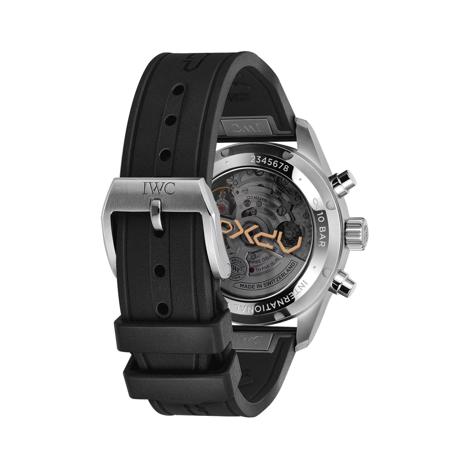 IWC Pilot's Chronograph 41mm APXGP Mens Watch Black