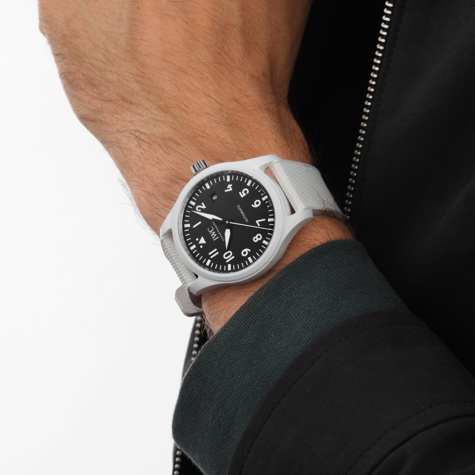 IWC Pilot's Automatic 41mm Top Gun Lake Tahoe Mens Watch Black