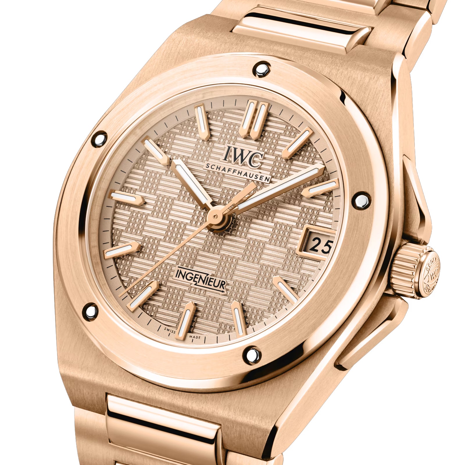 IWC Ingenieur Automatic 35mm Ladies Watch Rose Gold