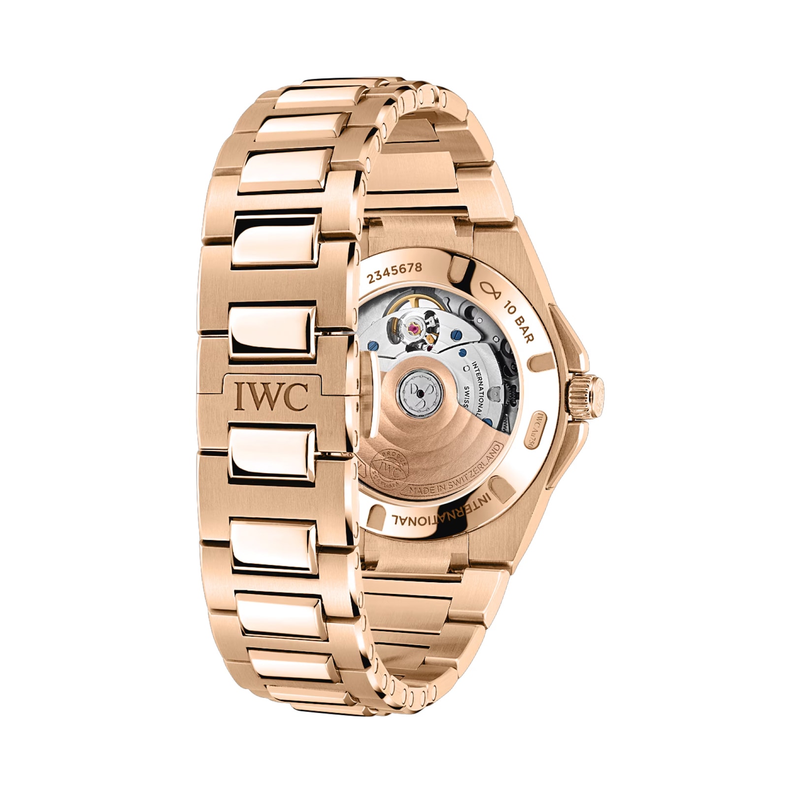 IWC Ingenieur Automatic 35mm Ladies Watch Rose Gold