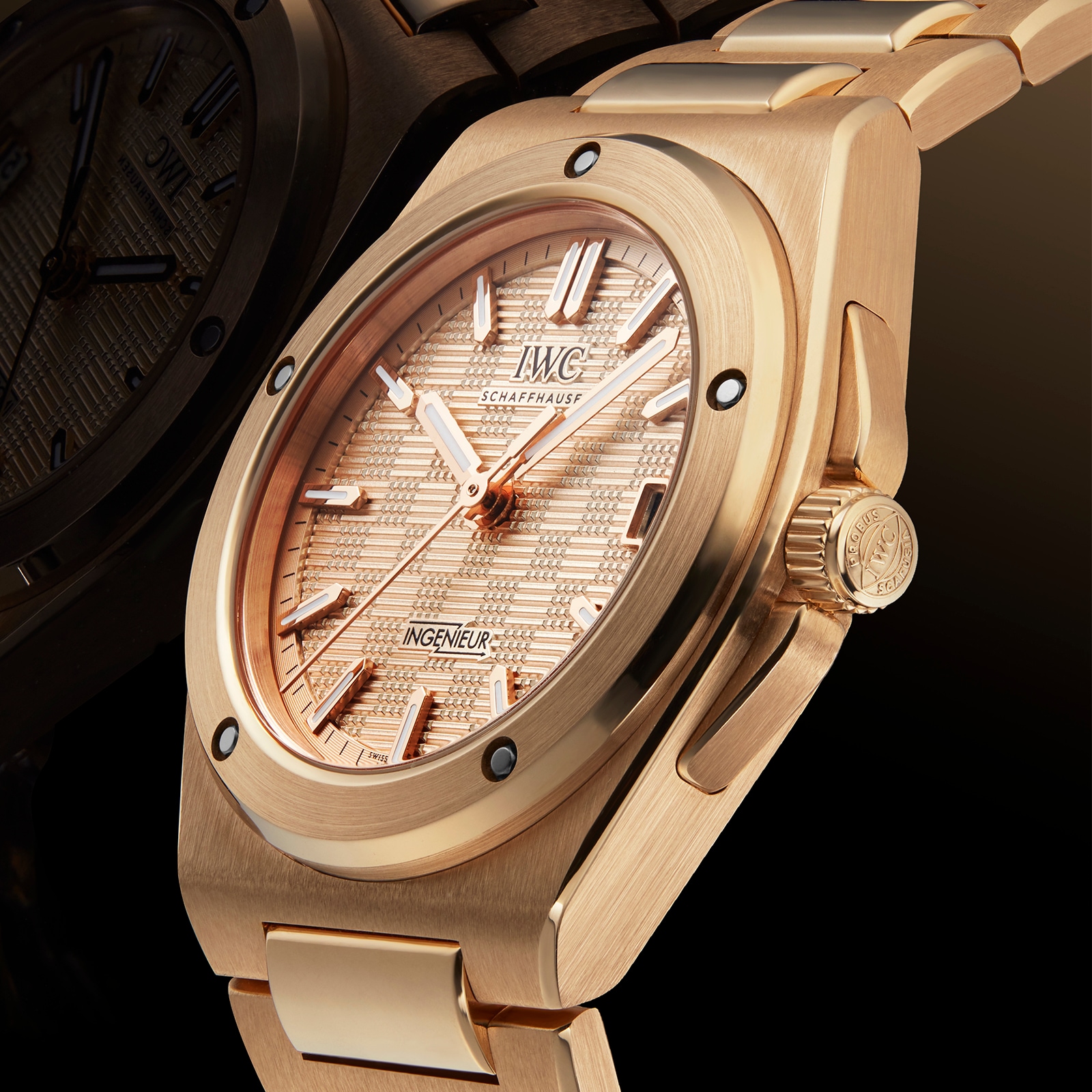 IWC Ingenieur Automatic 35mm Ladies Watch Rose Gold