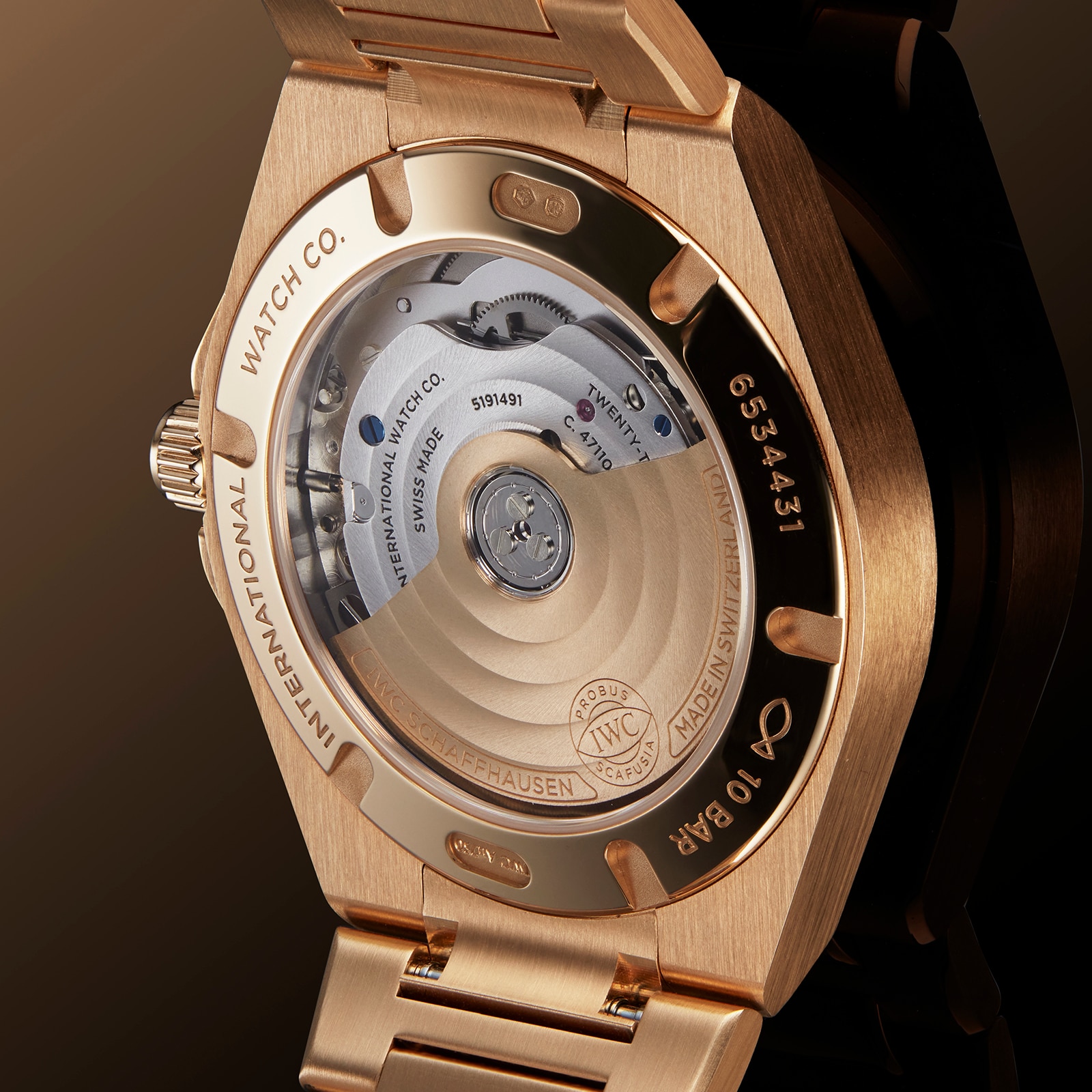 IWC Ingenieur Automatic 35mm Ladies Watch Rose Gold