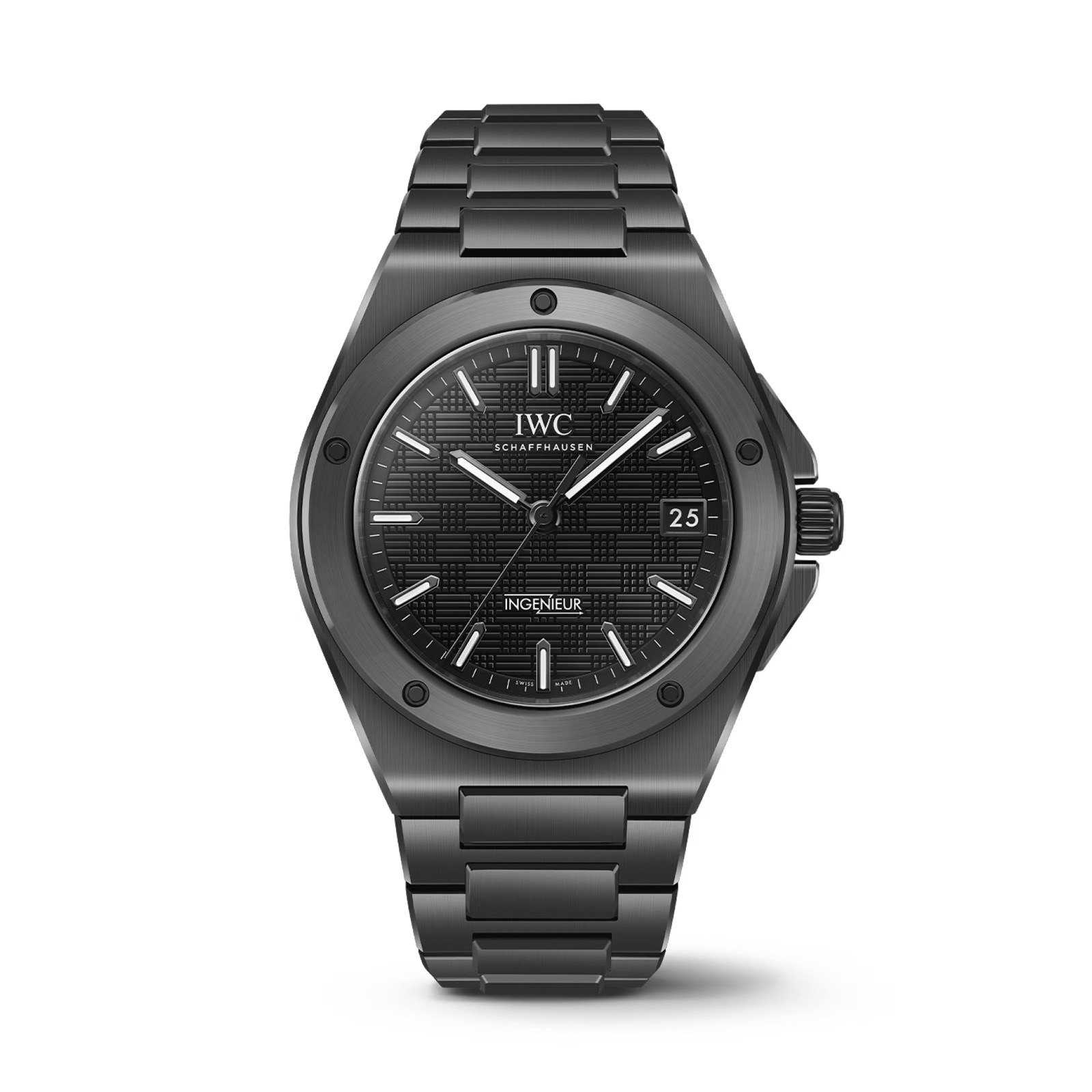 IWC Ingenieur Automatic 42mm Mens Watch Black