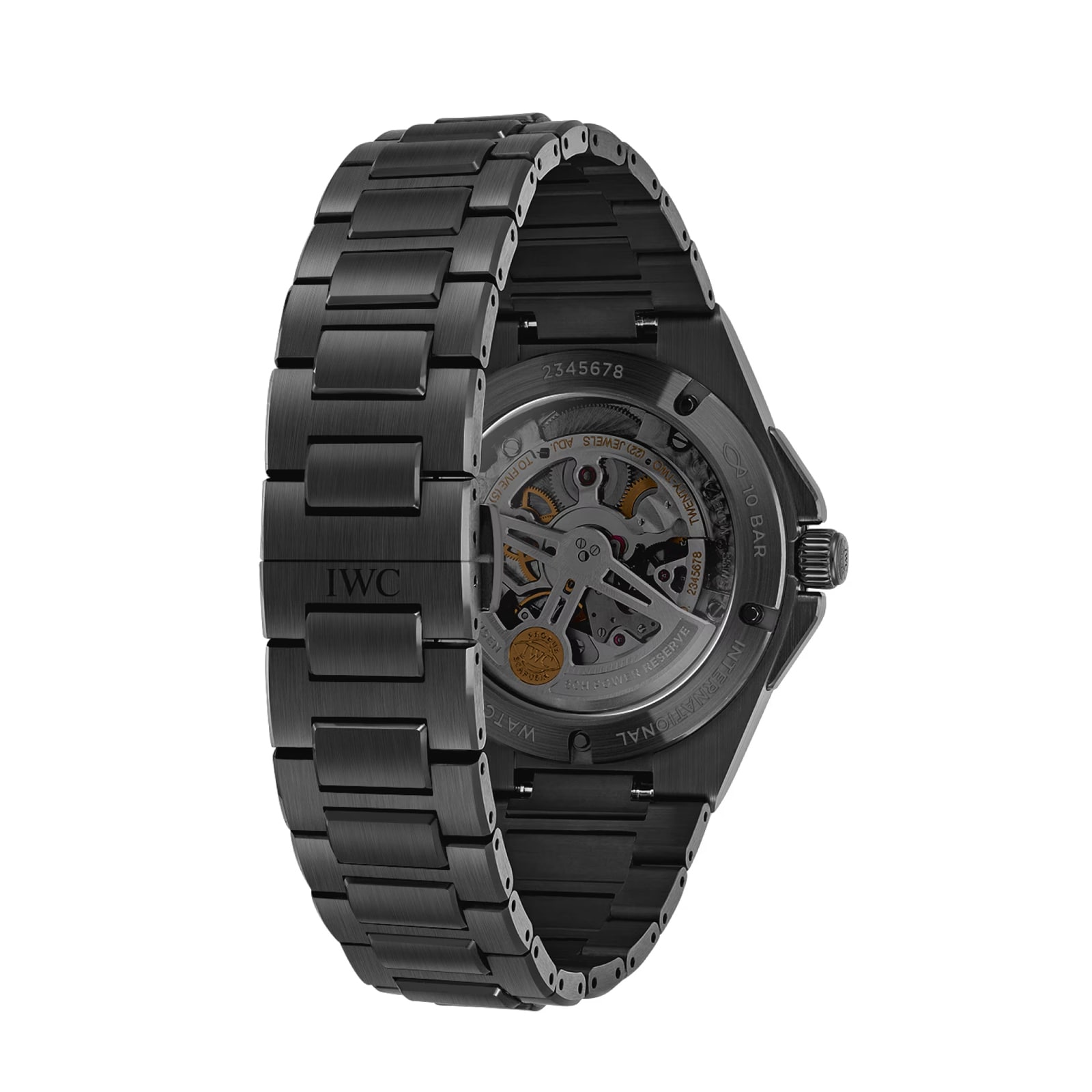 IWC Ingenieur Automatic 42mm Mens Watch Black