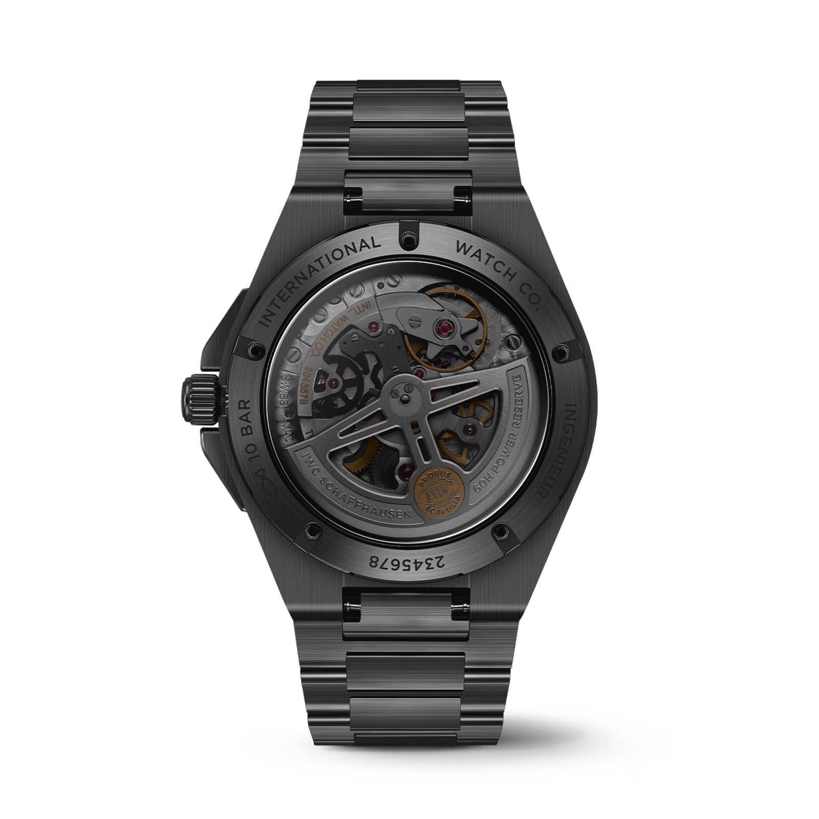 IWC Ingenieur Automatic 42mm Mens Watch Black