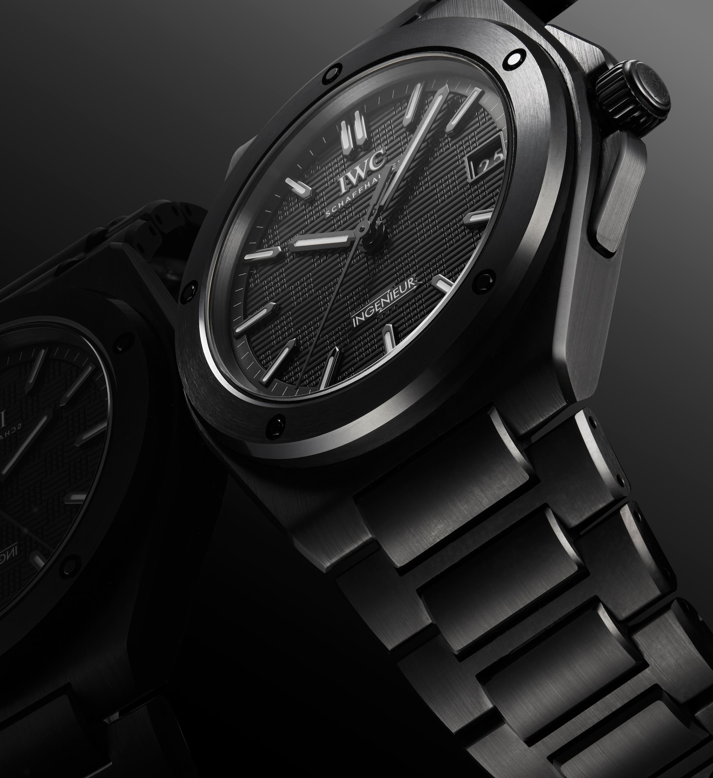IWC Ingenieur Automatic 42mm Mens Watch Black