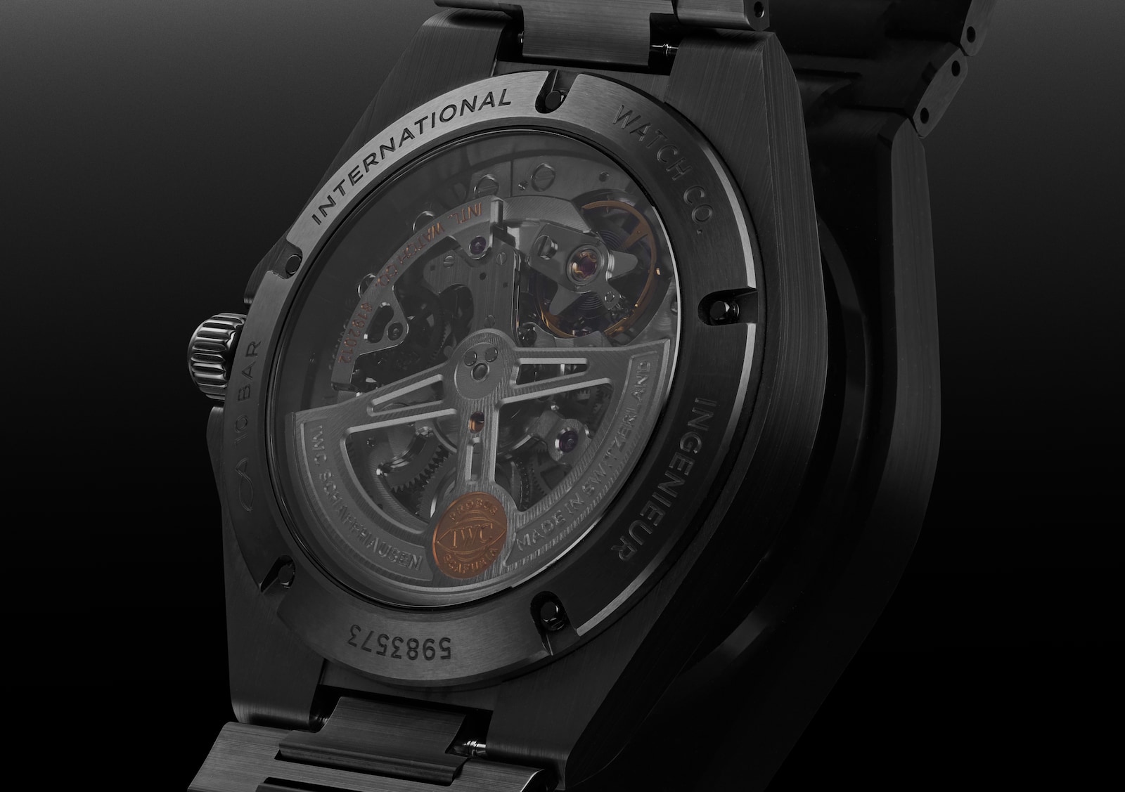 IWC Ingenieur Automatic 42mm Mens Watch Black