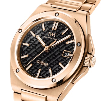 IWC Ingenieur Automatic 40mm Mens Watch Black IWC Ingenieur Automatic 40mm Mens Watch Black