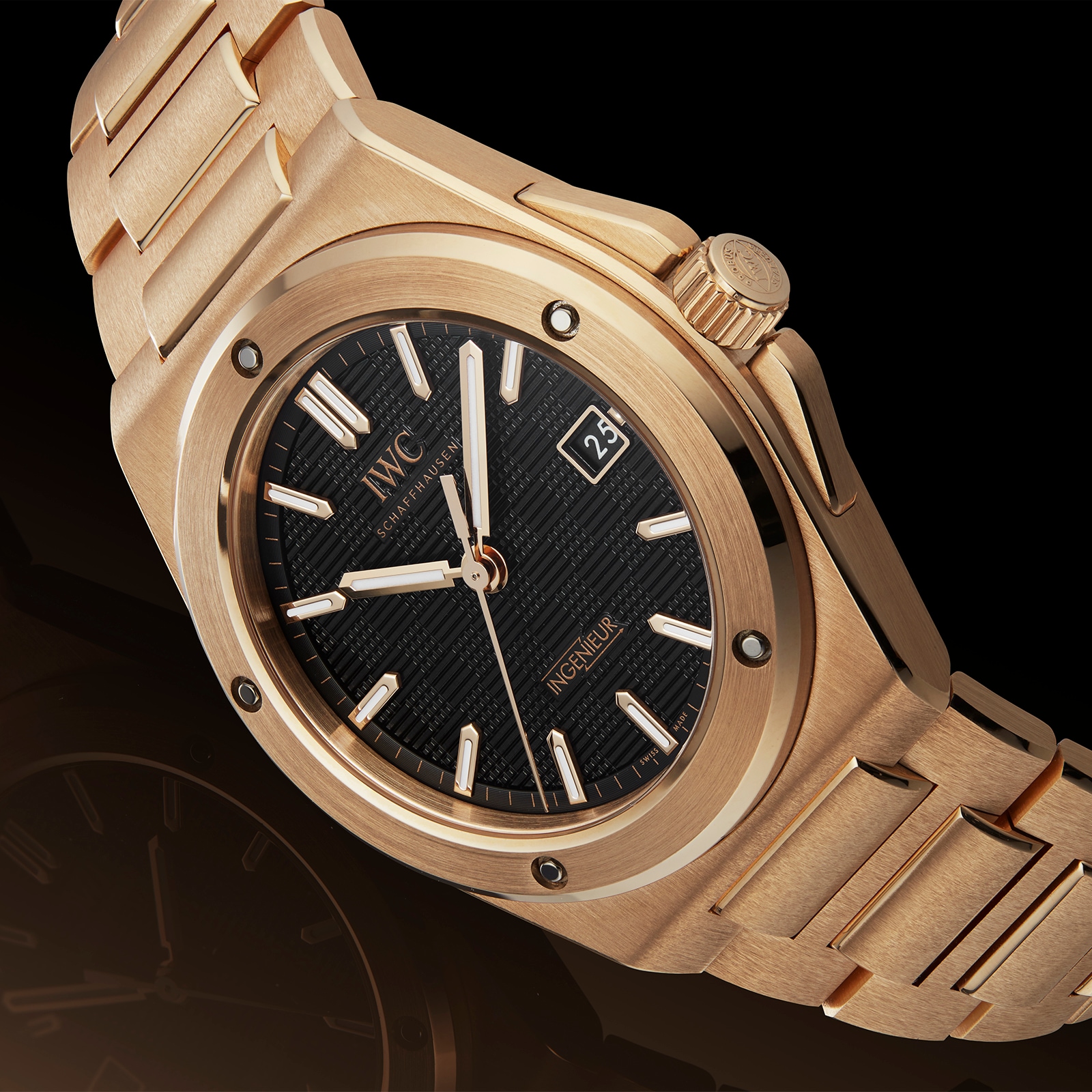 IWC Ingenieur Automatic 40mm Mens Watch Black