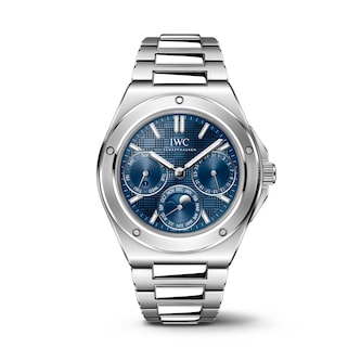 IWC Ingenieur Perpetual Calendar 41mm MensWatch Blue