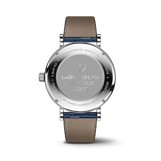 IWC Portofino Automatic Pointer Date Laureus 39mm Mens Watch Blue