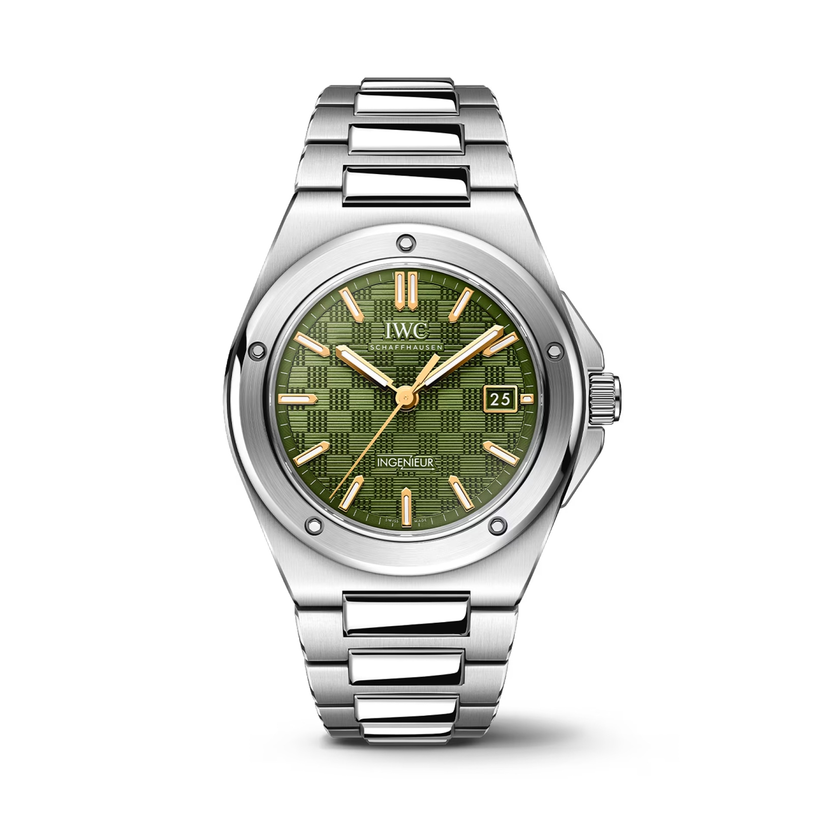 IWC Ingenieur Automatic 40mm Mens Watch Green