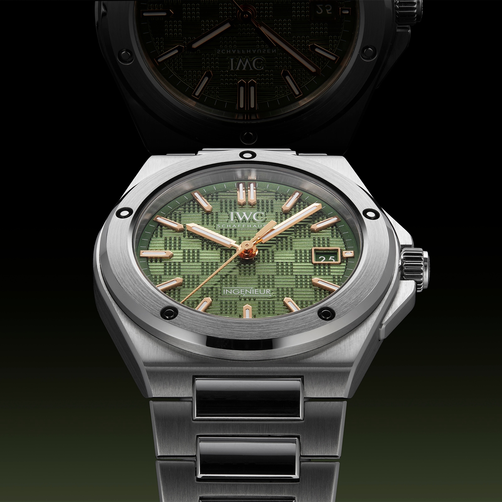 IWC Ingenieur Automatic 40mm Mens Watch Green
