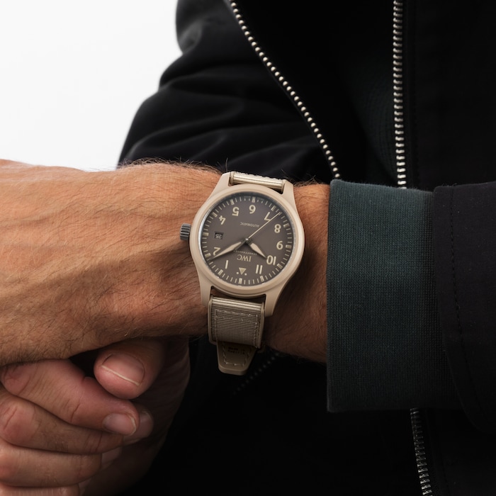 IWC Pilot Automatic 41 TOP GUN Mojave Desert Mens Watch
