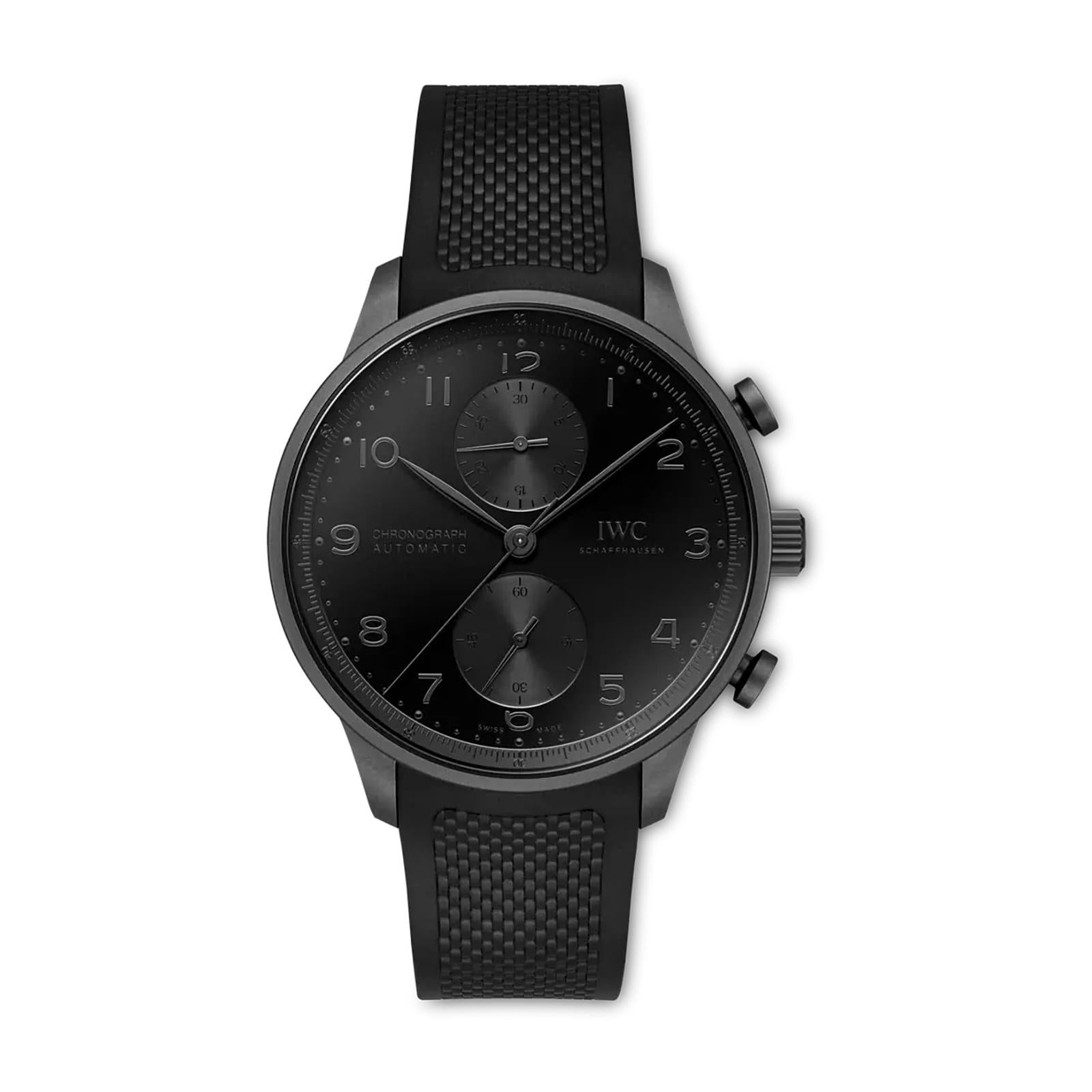 IWC Portugieser Chronograph Ceratanium 41mm Limited Edition Mens Watch Black