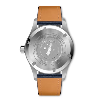 IWC Pilot Automatic Le Petit Prince 36mm Mens Watch Blue