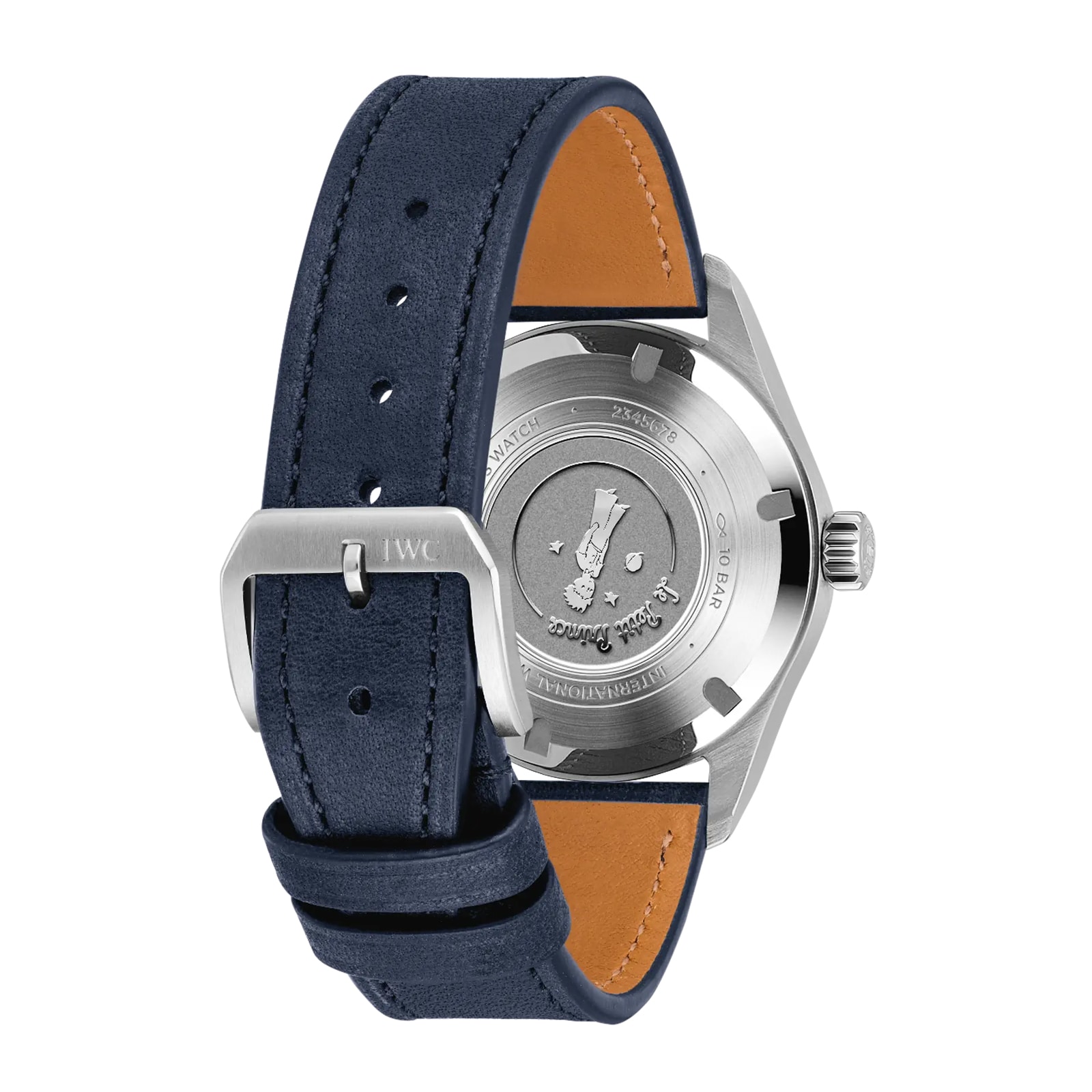 IWC Pilot Automatic Le Petit Prince 36mm Mens Watch Blue