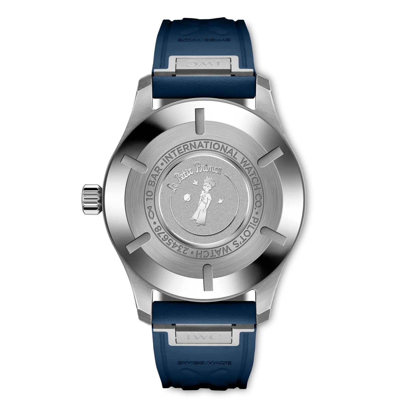 IWC Pilot Mark XX Le Petit Prince 40mm Mens Watch Blue