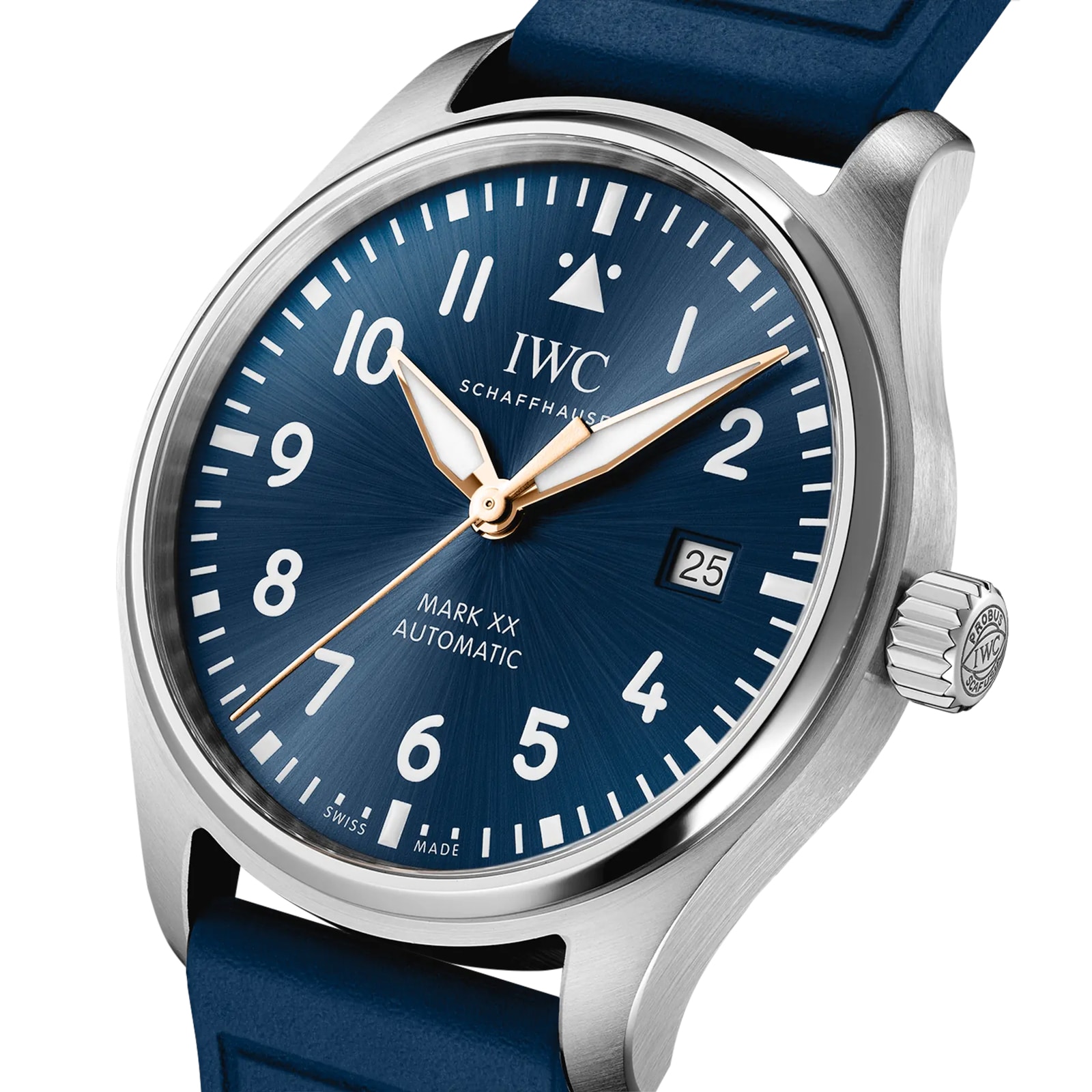IWC Pilot Mark XX Le Petit Prince 40mm Mens Watch Blue