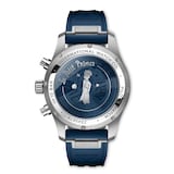 IWC Pilot Chronograph Le Petit Prince 41mm Mens Watch Blue