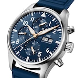 IWC Pilot Chronograph Le Petit Prince 43mm Mens Watch Blue
