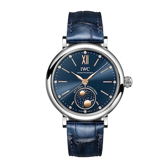 IWC Portofino Automatic Day & Night Le Petit Prince 34mm Ladies Watch Blue