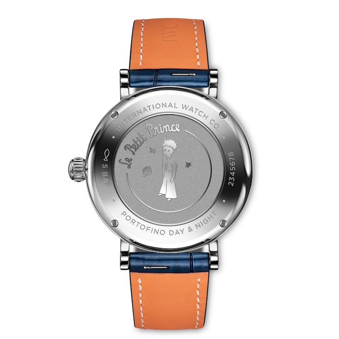 IWC Portofino Automatic Day & Night Le Petit Prince 34mm Ladies Watch Blue