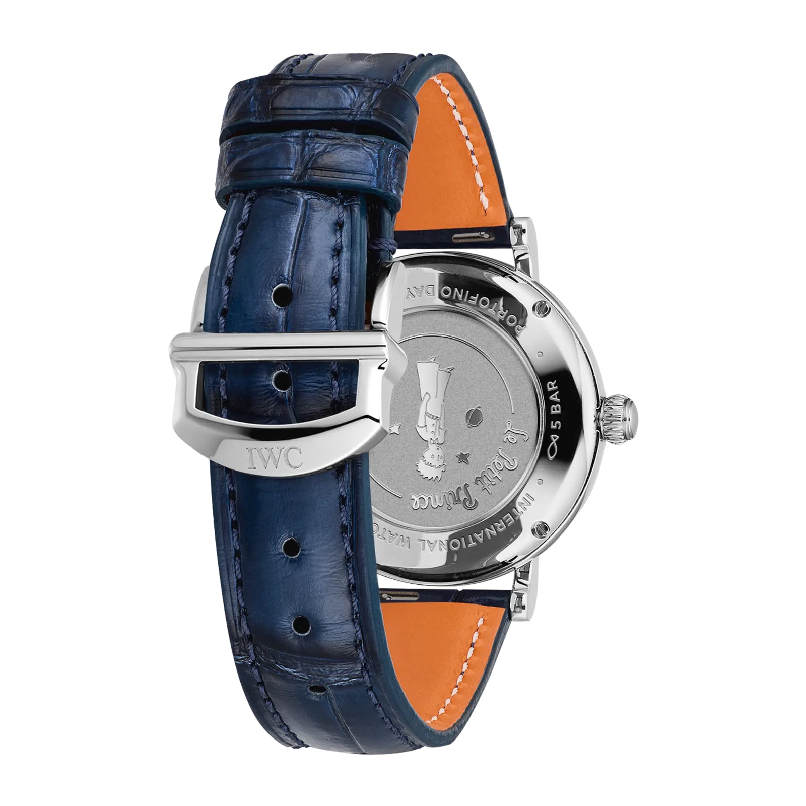IWC Portofino Automatic Day & Night Le Petit Prince 34mm Ladies Watch Blue