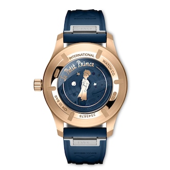 IWC Pilot Mark XX Le Petit Prince 40mm Mens Watch 18k Rose Gold