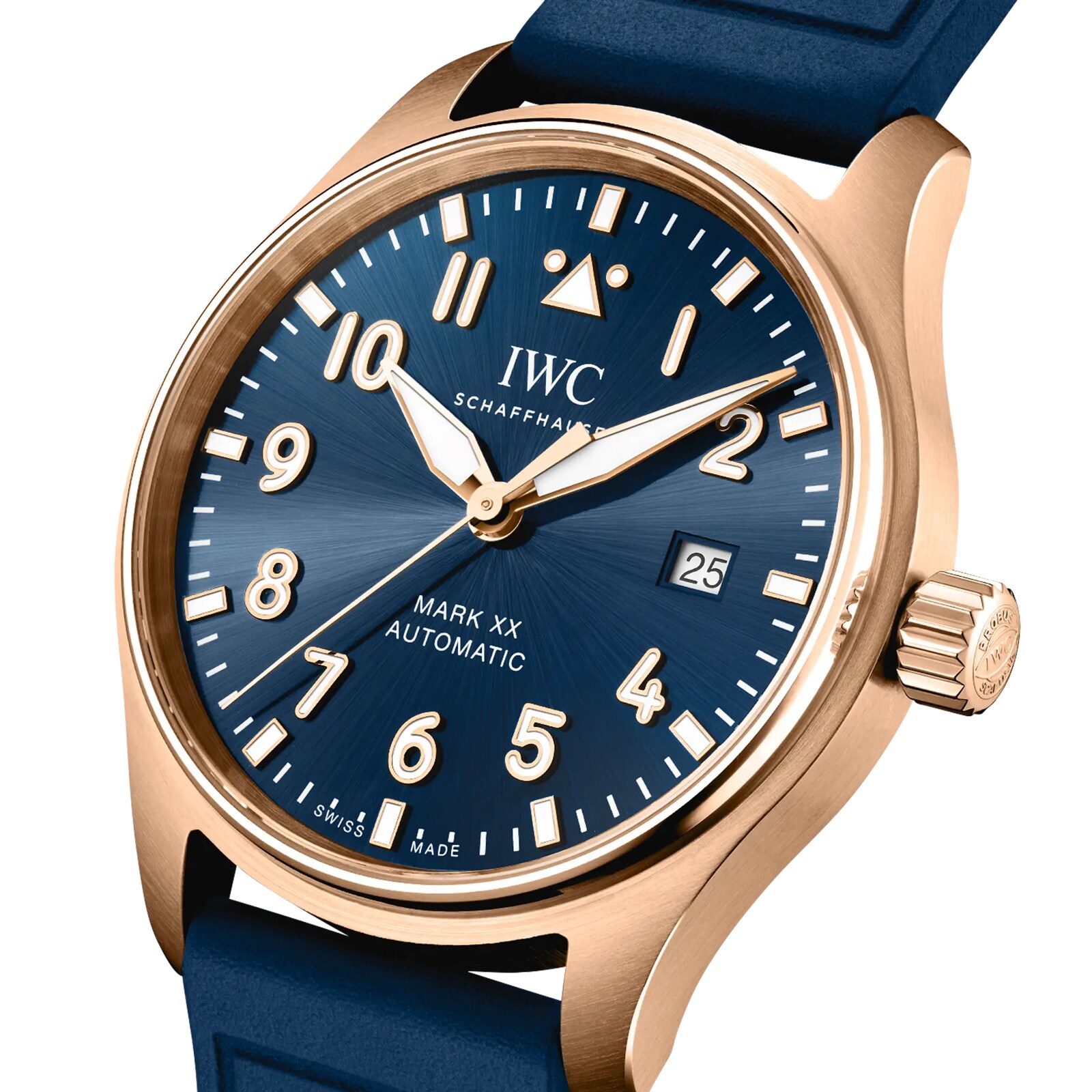 IWC Pilot Mark XX Le Petit Prince 40mm Mens Watch 18k Rose Gold