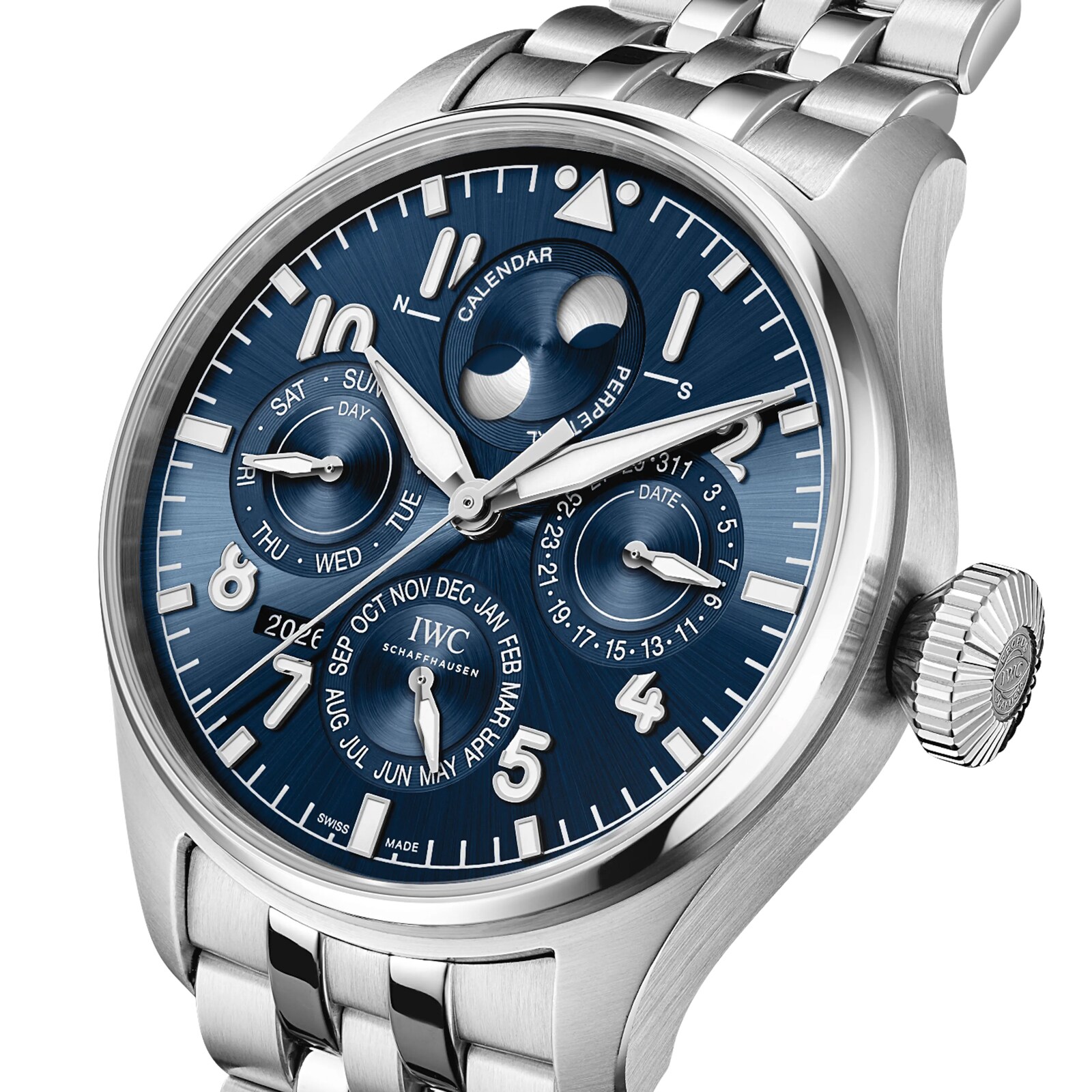 IWC Big Pilot's Watch Perpetual Calendar ProSet Le Petit Prince 42mm Mens Watch