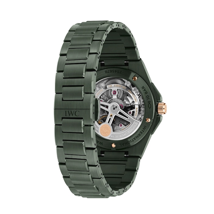 IWC Ingenieur Automatic 42mm Mens Watch Green