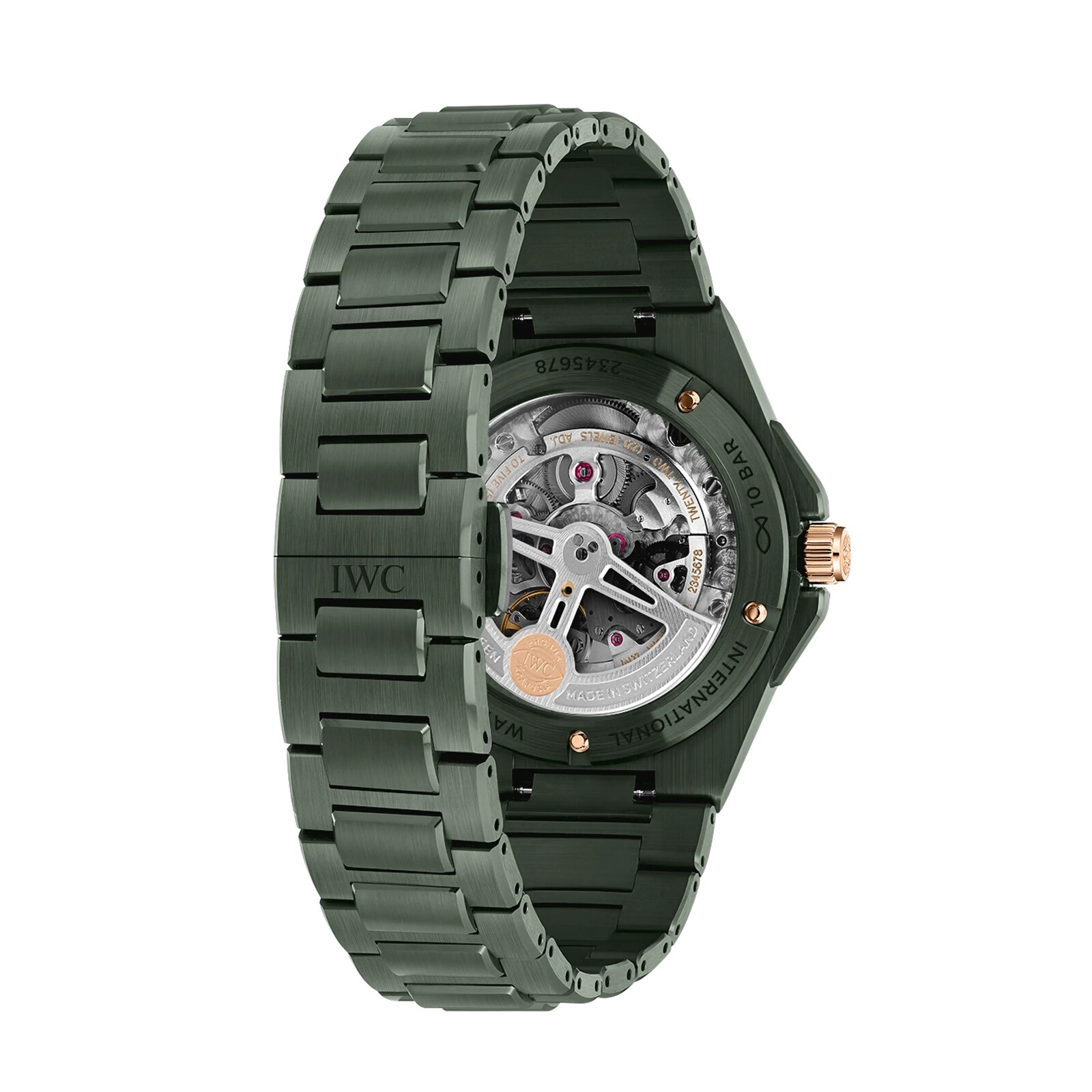 IWC Ingenieur Automatic 42mm Mens Watch Green