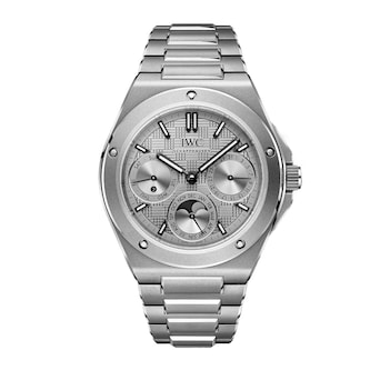 IWC Ingenieur Perpetual Calendar 41mm Mens Watch Silver