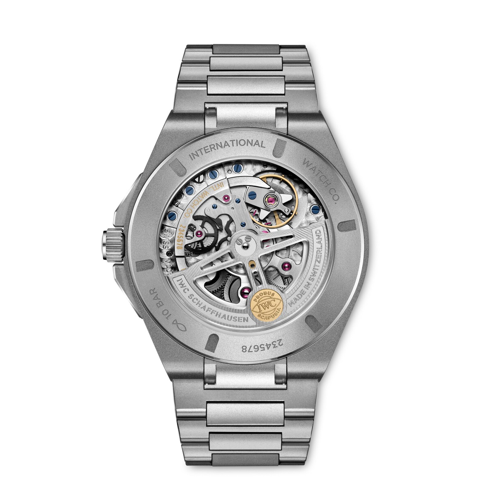 IWC Ingenieur Perpetual Calendar 41mm Mens Watch Silver