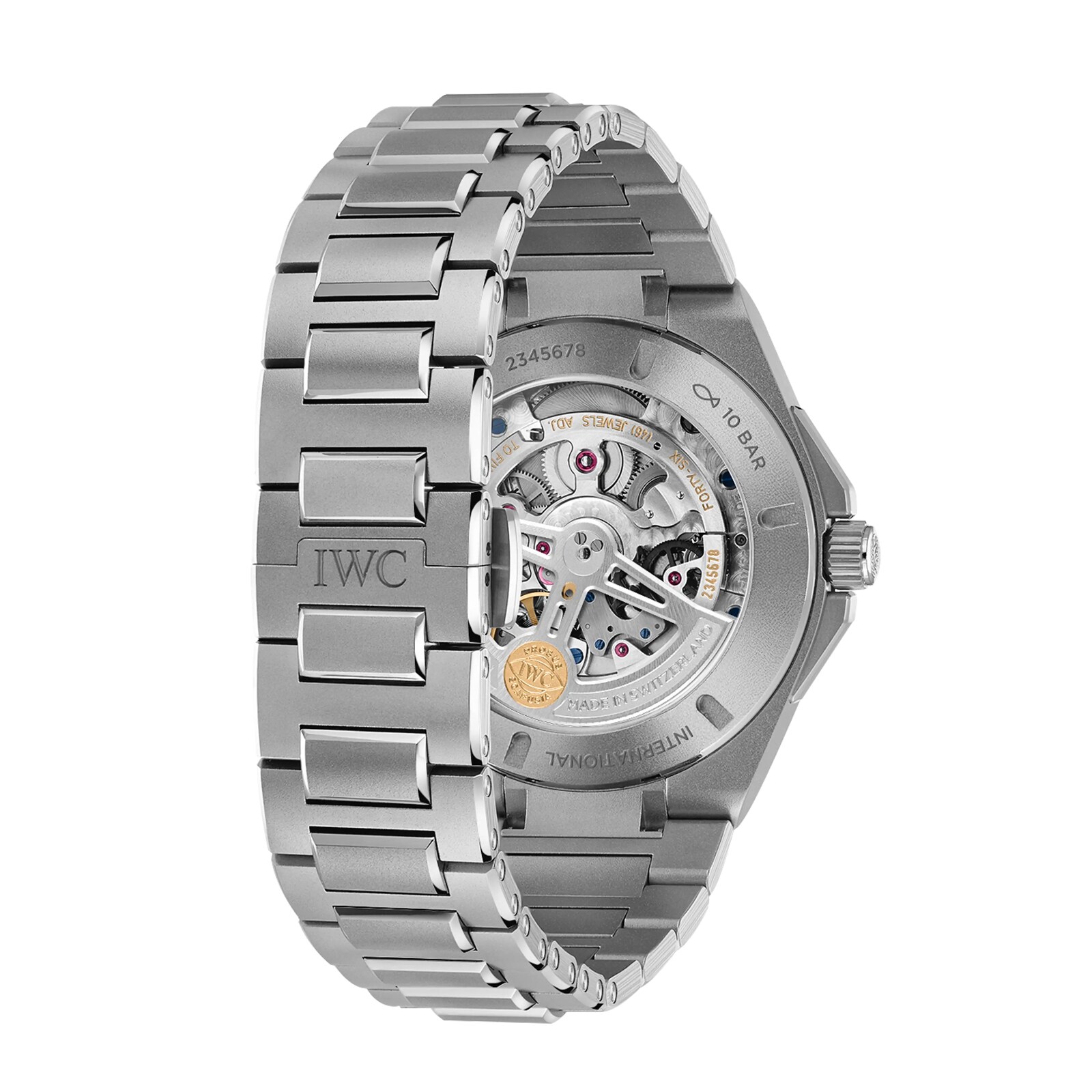 IWC Ingenieur Perpetual Calendar 41mm Mens Watch Silver