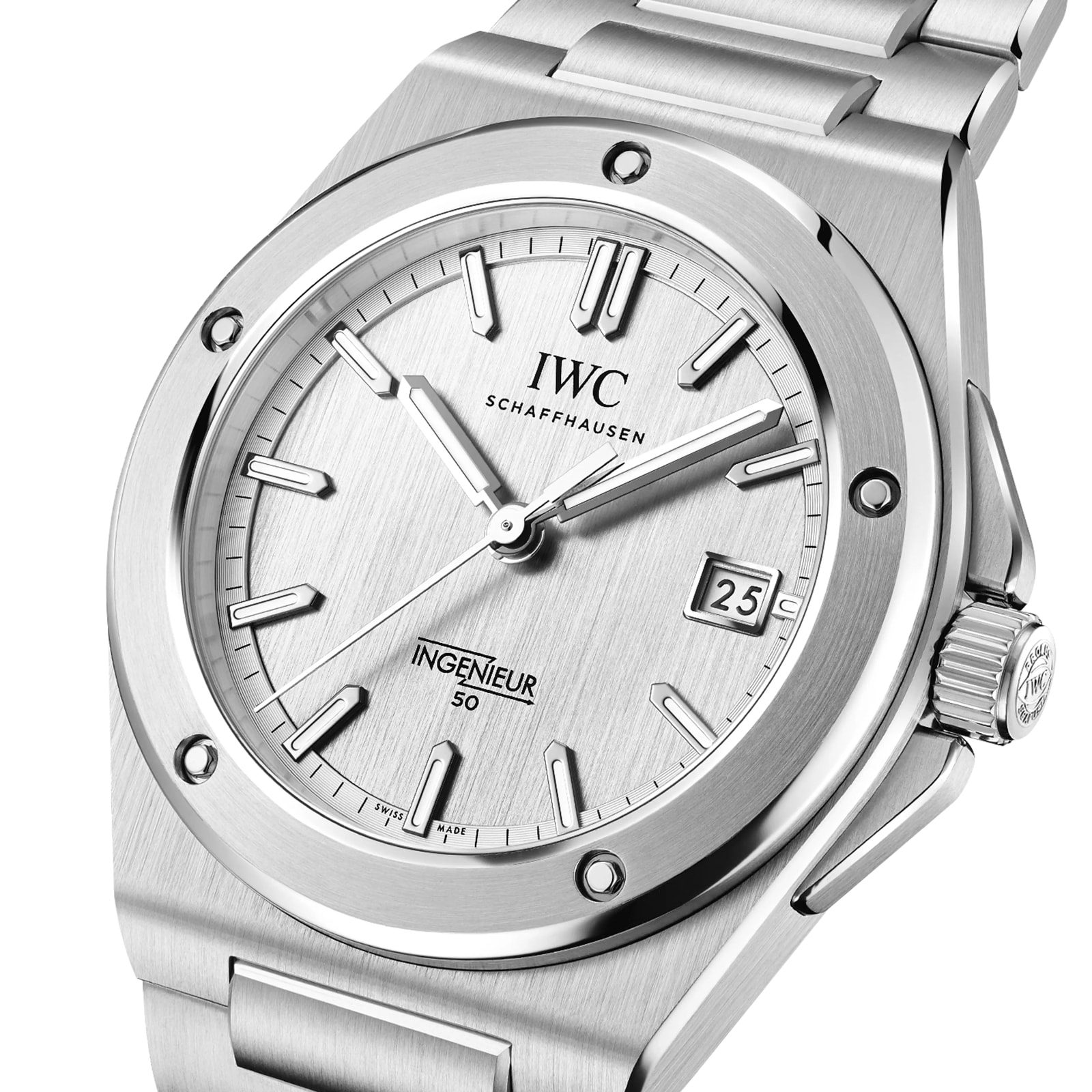 IWC Ingenieur Automatic 40mm 50th Anniversary Limited Edition Watch Silver