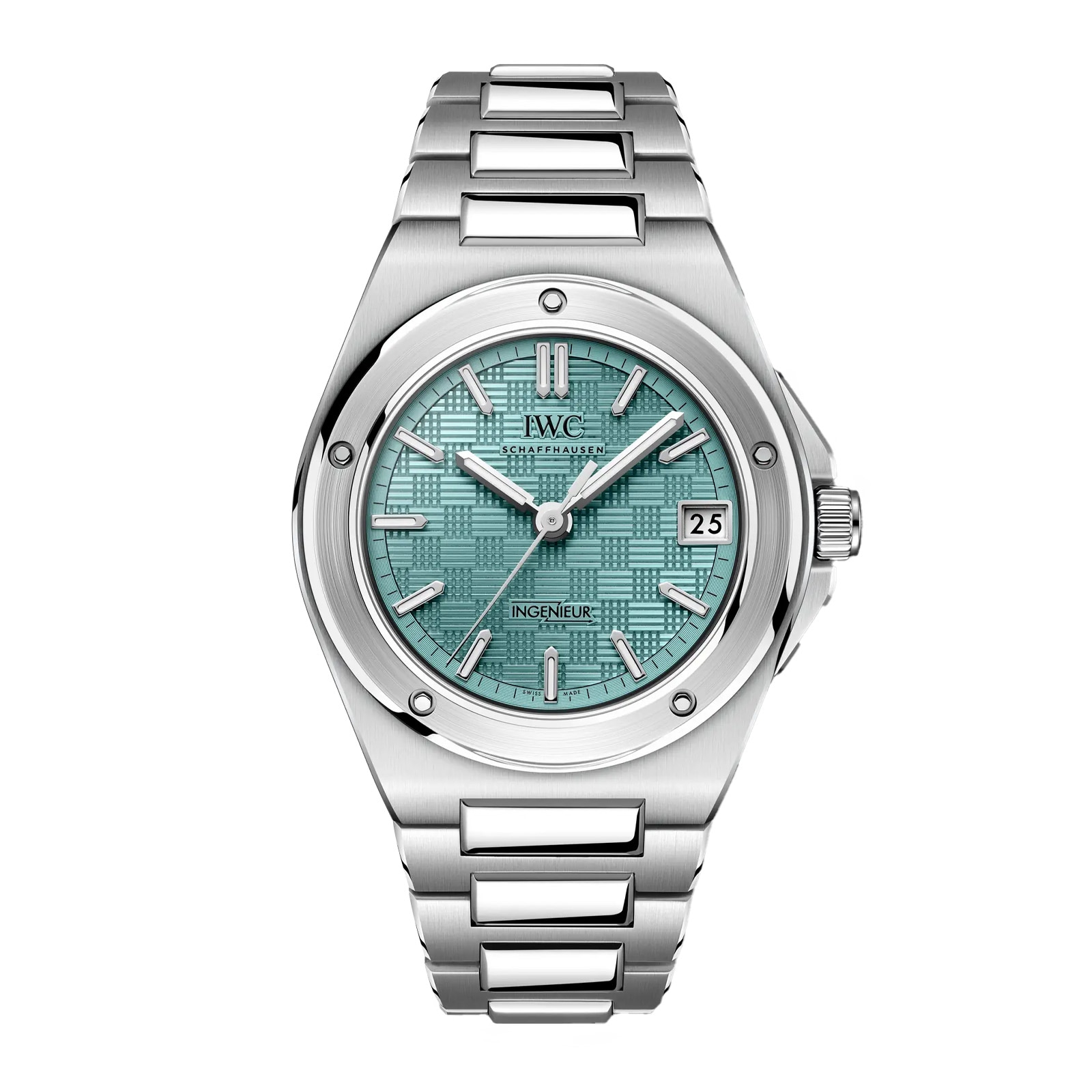 IWC Ingenieur Automatic 40mm Mens Watch Silver