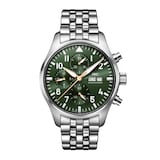 IWC Pilot's Chronograph 43mm Mens Watch Green
